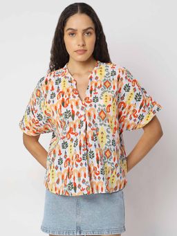 VERO MODA - Multi-Color Printed Top