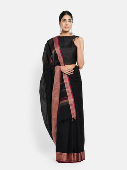 Fabindia - Cotton Woven Sari without Blouse