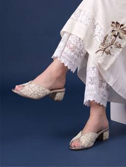 JODYHUB - Women Silver Jodyhub Sandals Heels