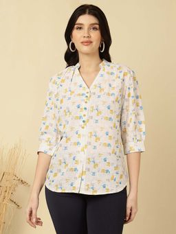 FFU - Beige Women Regular Fit Casual Top