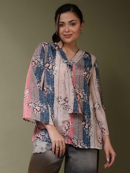 FFU - Multi-Color Women Regular Fit Casual Top