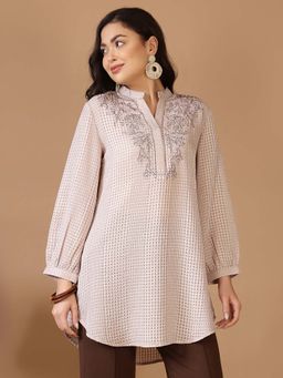 FFU - Beige Women Regular Fit Casual Top
