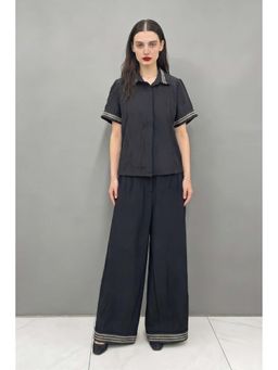 Virgio - Embellished Viscose Regular Fit Shirt for Women