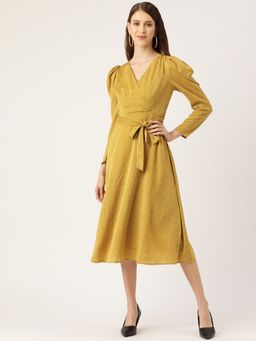 Twenty Dresses by Nykaa Fashion - Yellow The Ditzy Love Dress