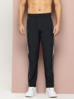 TURNFIT - Grey Slim Fit Trackpant with Contrast Patch Detail