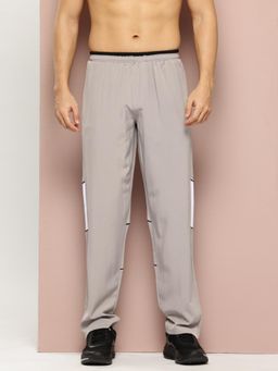 TURNFIT - Beige Men Workout Trackpant with Contrast Piping