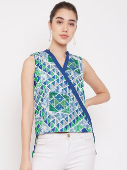 PURYS - Women Multi-Color Printed Top