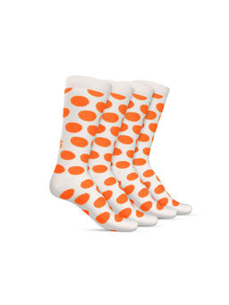 TalkingSox - Multi-Color Polka Dots Bamboo Calf Length Socks (Pack of 4)
