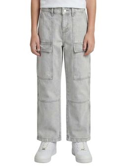 R&B - Boys Grey Pure Cotton Jeans