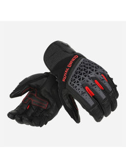 Royal Enfield - Mens Sahara Air Grey Riding Gloves