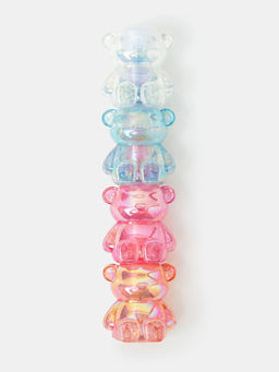 Accessorize London - Girls Stackable Bear Highlighters