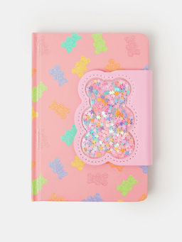 Accessorize London - Girls Confetti Bear Notebook