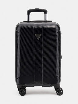 Guess - Black Printed Trolley Bag