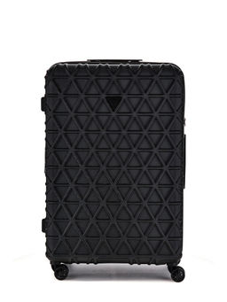 Guess - Black Textured Trolley Bag