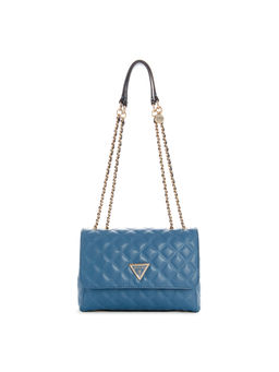 Guess - Women Blue PU Quilted Sling Bag