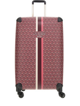 Guess - Women Red Printed Trolley Bag