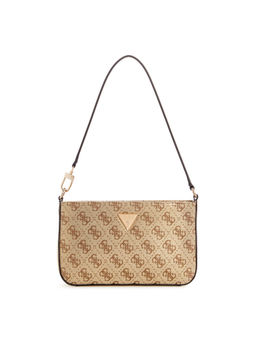 Guess - Women Beige Printed Shoulder Bag