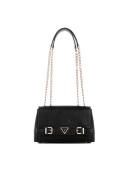 Guess - Women Black PU Solid Sling Bag