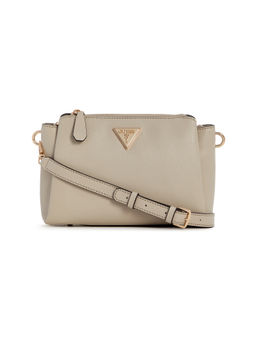 Guess - Women Taupe PU Solid Sling Bag