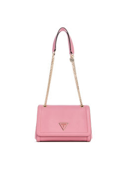 Guess - Women Pink PU Solid Sling Bag