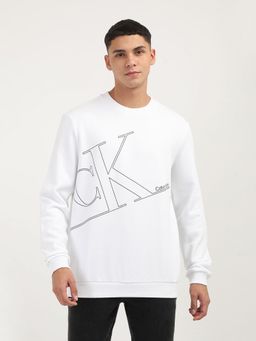 Calvin Klein - Men White Color Sweatshirt