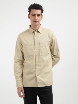 Calvin Klein - Men Beige Color Shirt