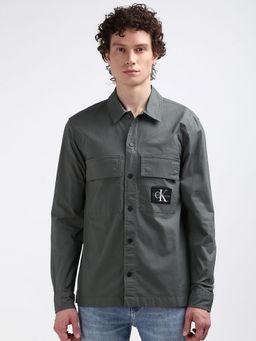 Calvin Klein - Men Grey Color Shirt