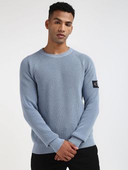 Calvin Klein - Men Blue Color Sweater