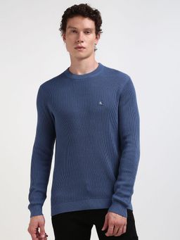 Calvin Klein - Men Blue Color Sweater