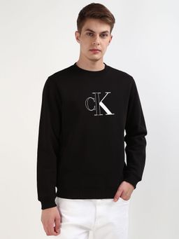 Calvin Klein - Men Black Color Sweatshirt