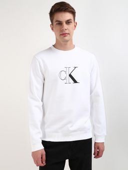 Calvin Klein - Men White Color Sweatshirt