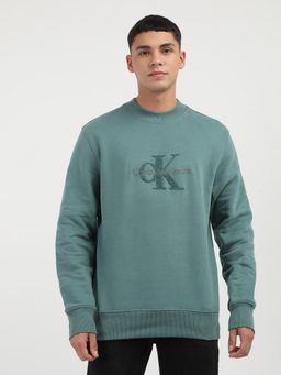 Calvin Klein - Men Green Color Sweatshirt