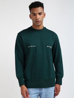 Calvin Klein - Men Green Color Sweatshirt