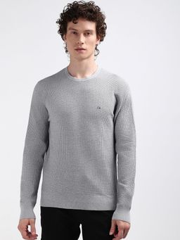Calvin Klein - Men Grey Color Sweater