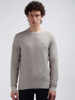 Calvin Klein - Men Beige Color Sweater