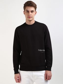 Calvin Klein - Men Black Color Sweatshirt
