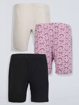 Hopscotch - 3-Pack All Over Print Shorts