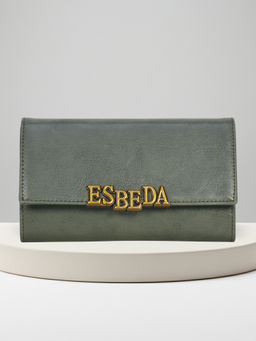 ESBEDA - Green Colour Clarisse Wallet for Womens (S)