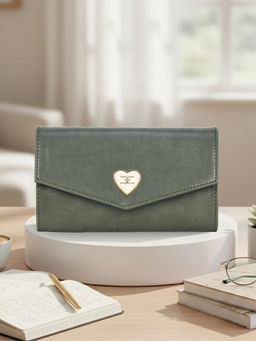 ESBEDA - Green Colour Amorette Wallet for Womens (S)