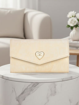 ESBEDA - Cream Colour Amorette Wallet for Womens (S)