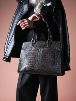 Theater - Textured Dr. Grief Hand Bag