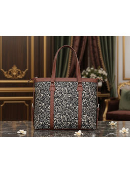 FARGO - Stylish 15' Laptop Black Tote Bag