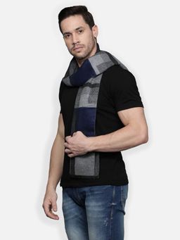 Alvaro Castagnino - Mens Viscose Grey Muffler