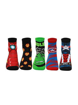 Supersox - Disney Avengers character Ankle Length Socks Collection for Men (Pack of 5)
