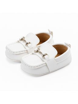 Baby Doe - White Oxford Loafers