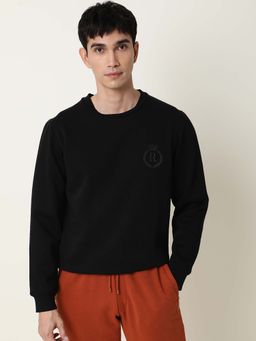 Rare Rabbit - Elle Black Sweatshirt
