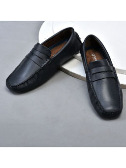 WOODLAND - Mens Navy Blue Casual Loafers