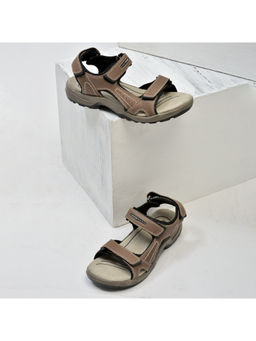 WOODLAND - Mens Camel Brown Casual Sandals