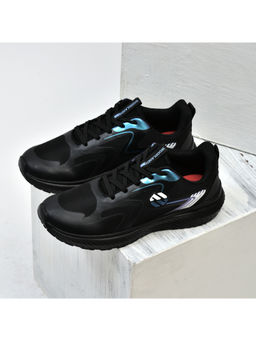 WOODLAND - Mens Black Running Sports Shoes