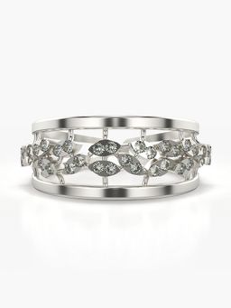 Valanova - Silver Hallmarked 9K Gold and Certified Lab Grown Diamond 0.30Cts Ring